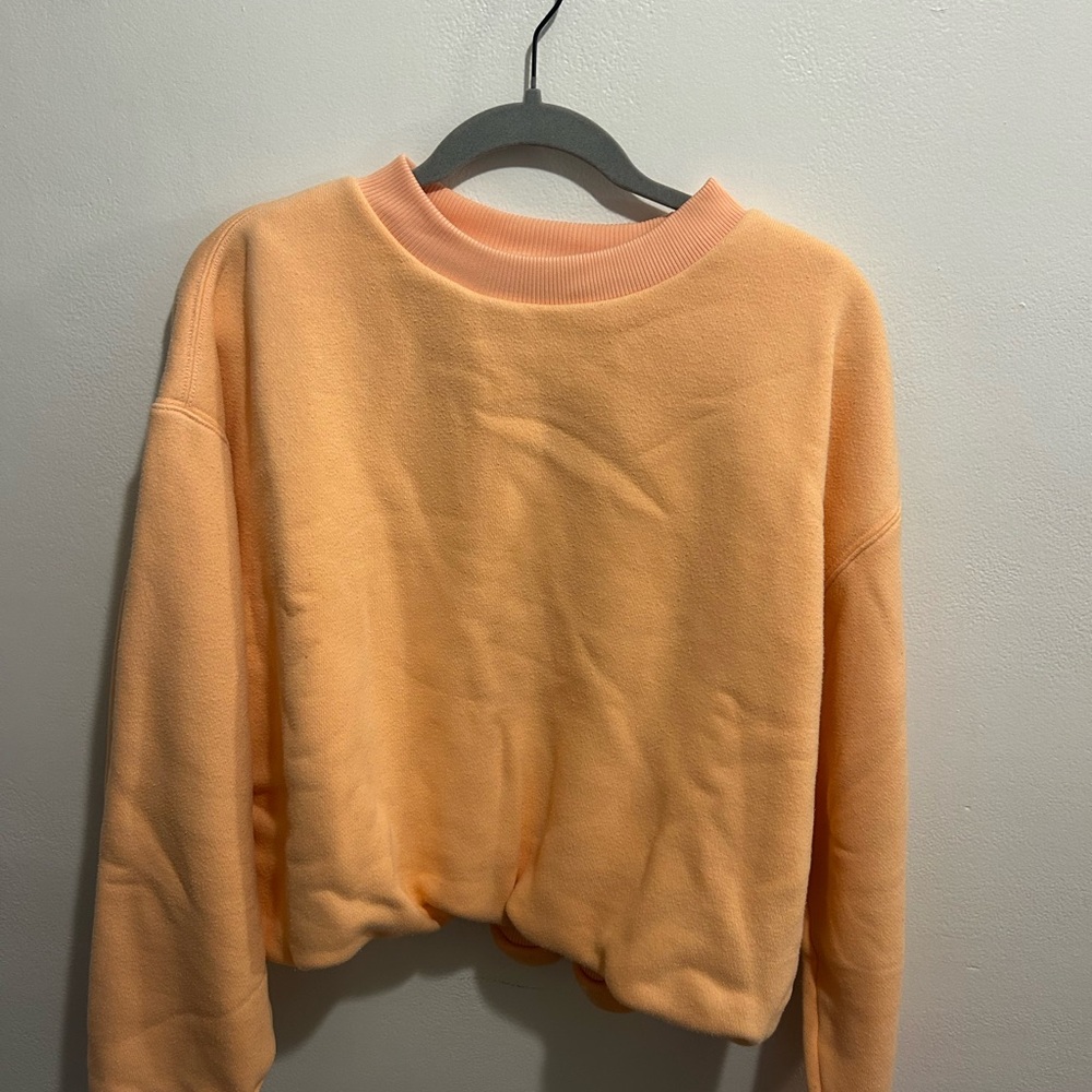Alexander Wang Orange Cropped sweatshirt